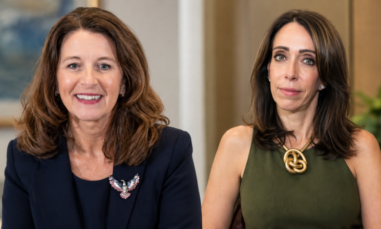 Kathy Warden and Maria Asuncion Aramburuzabala